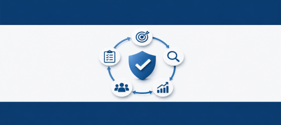 Immagine decorativa, priva di contenuto informativo, rappresenta il sistema di qualità